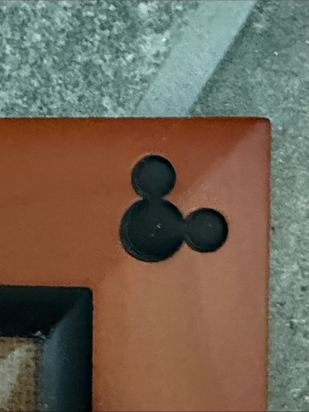 Disney Parks Disneyland Resort Engraved Mouse Ears Picture Frame 5x7